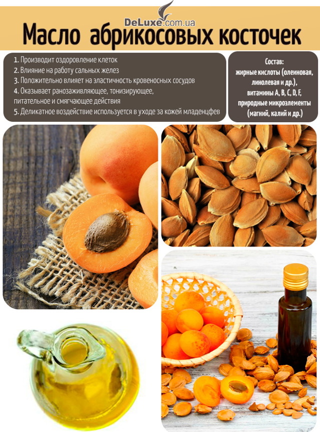 Масло абрикосовых косточек: свойства и применение