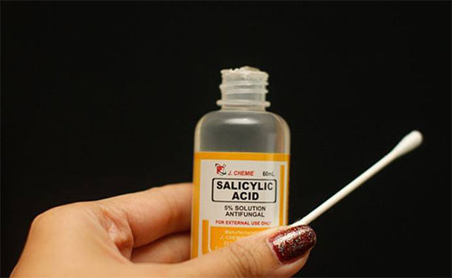 Салициловая кислота для лица, правила использования
