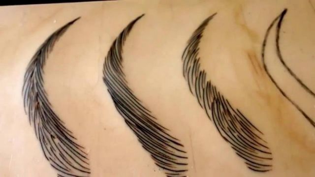 Волосковый татуаж бровей: что это, как и с помощью чего проводится